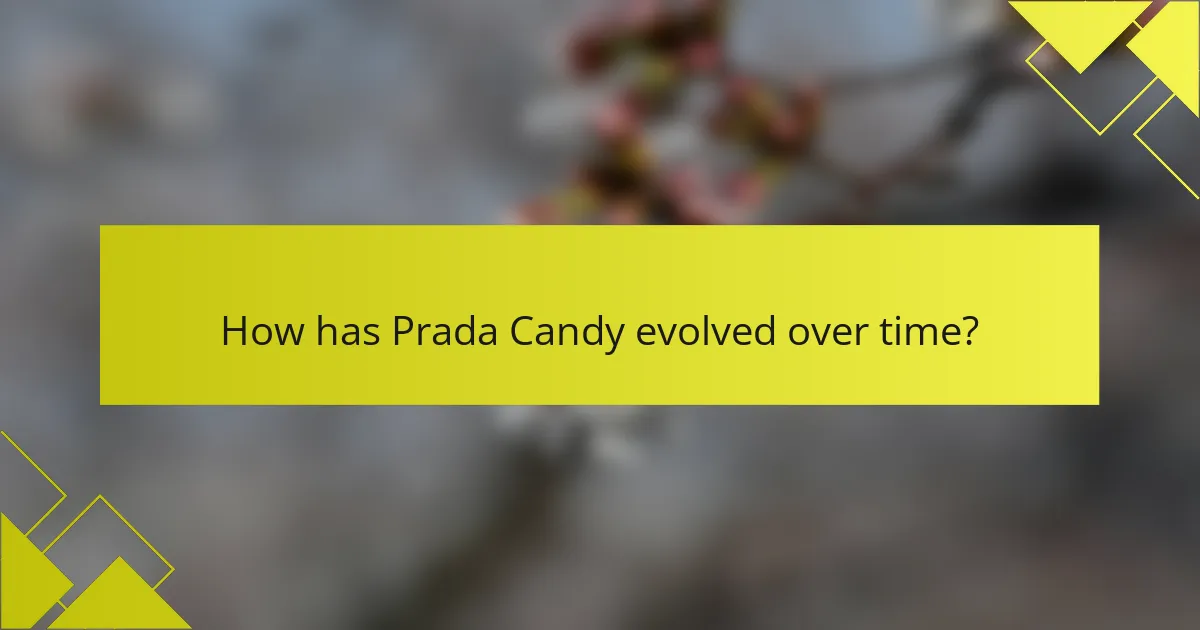 How has Prada Candy evolved over time?
